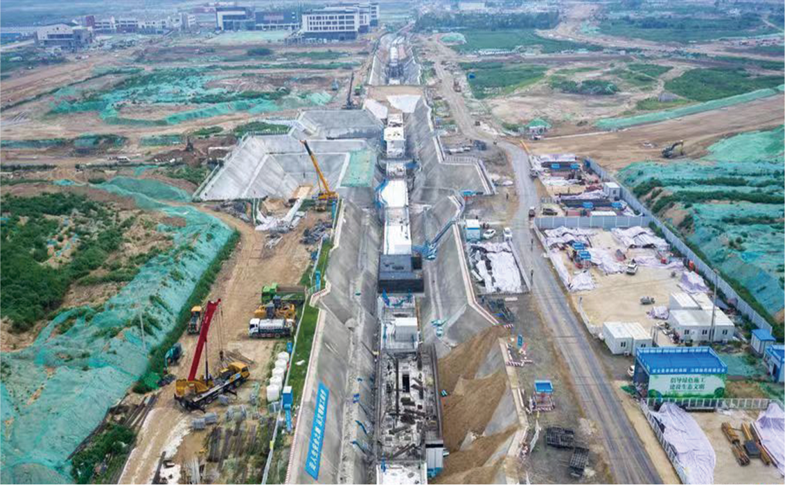 中鐵三局長春地鐵6號線02標段二工區(qū)土石方工程